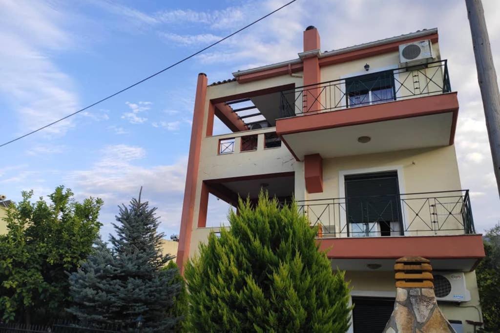 Villa Vasso Maisonette Никиана Экстерьер фото